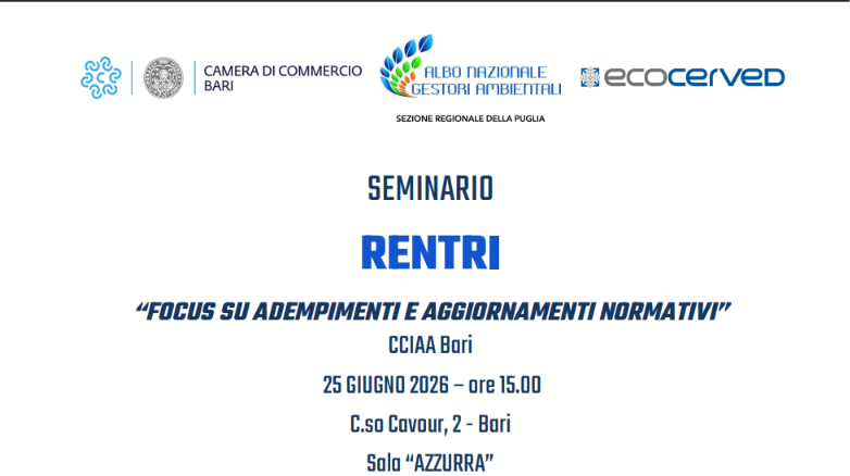 RENTRI: focus su adempimenti e aggiornamenti normativi